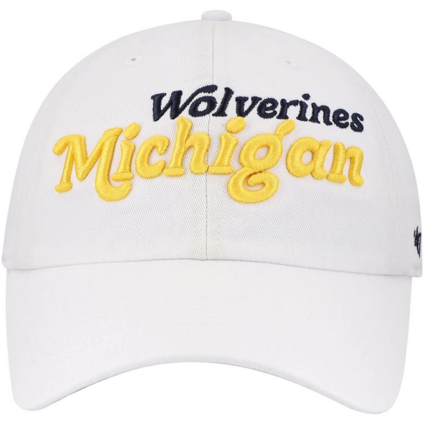 NCAA Michigan Wolverines Pensacola Clean Up Adjustable Hat