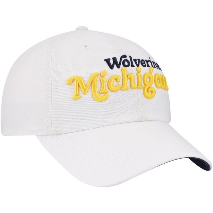 NCAA Michigan Wolverines Pensacola Clean Up Adjustable Hat