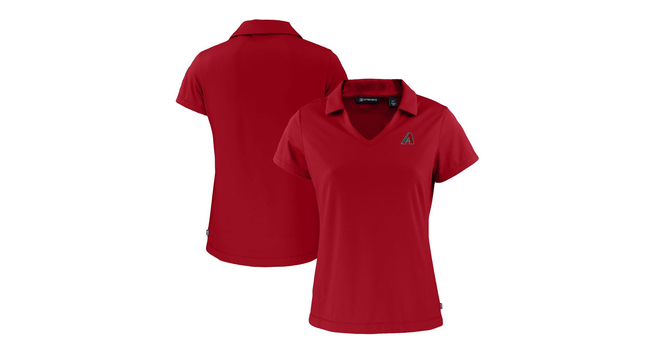 MLB Arizona Diamondbacks Daybreak Eco Recycled V-Neck Polo