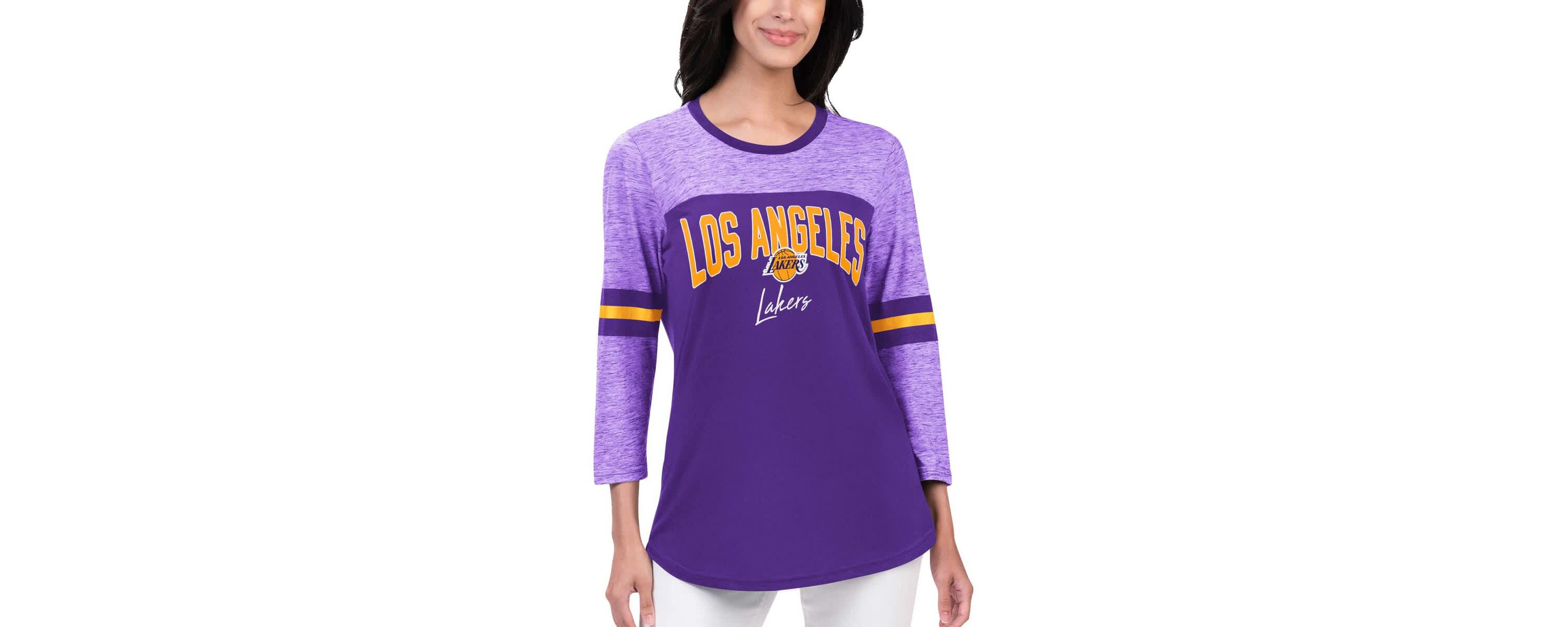 NBA Los Angeles Lakers Play the Game 3/4-Sleeve T-Shirt