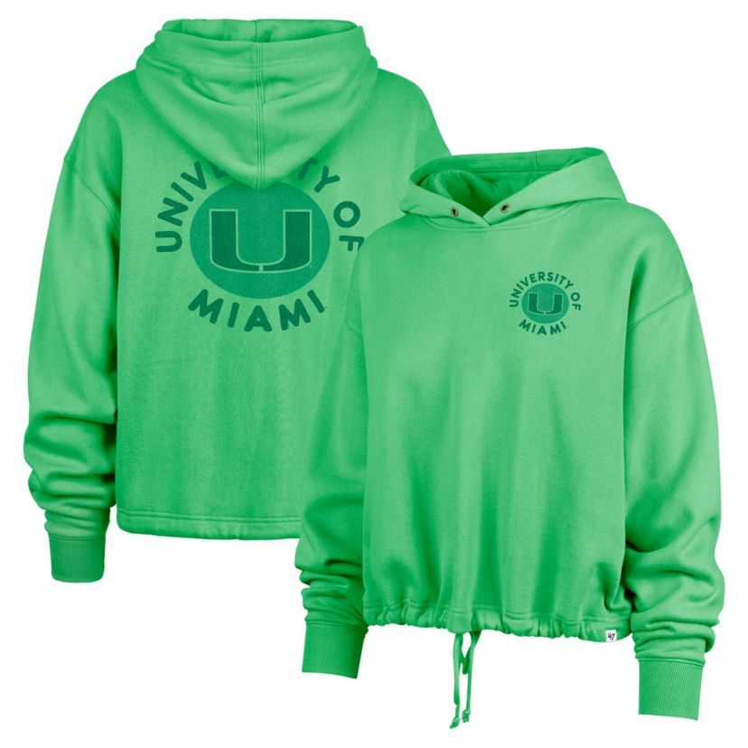 Miami (FL) Hurricanes NCAA Miami Hurricanes Luminance Dot Venice Pullover Hoodie