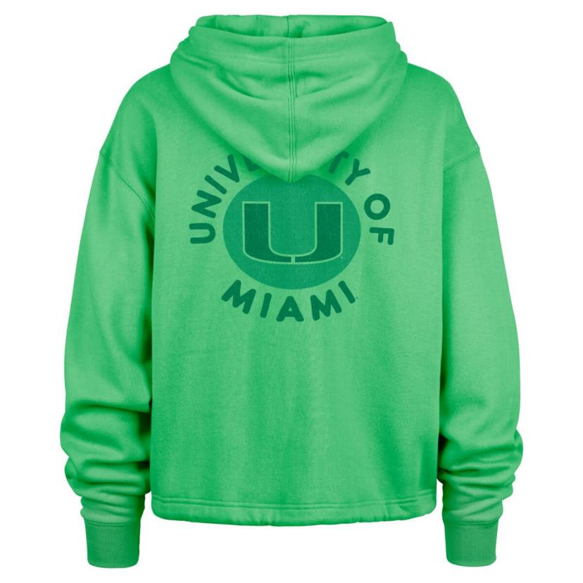Miami (FL) Hurricanes NCAA Miami Hurricanes Luminance Dot Venice Pullover Hoodie