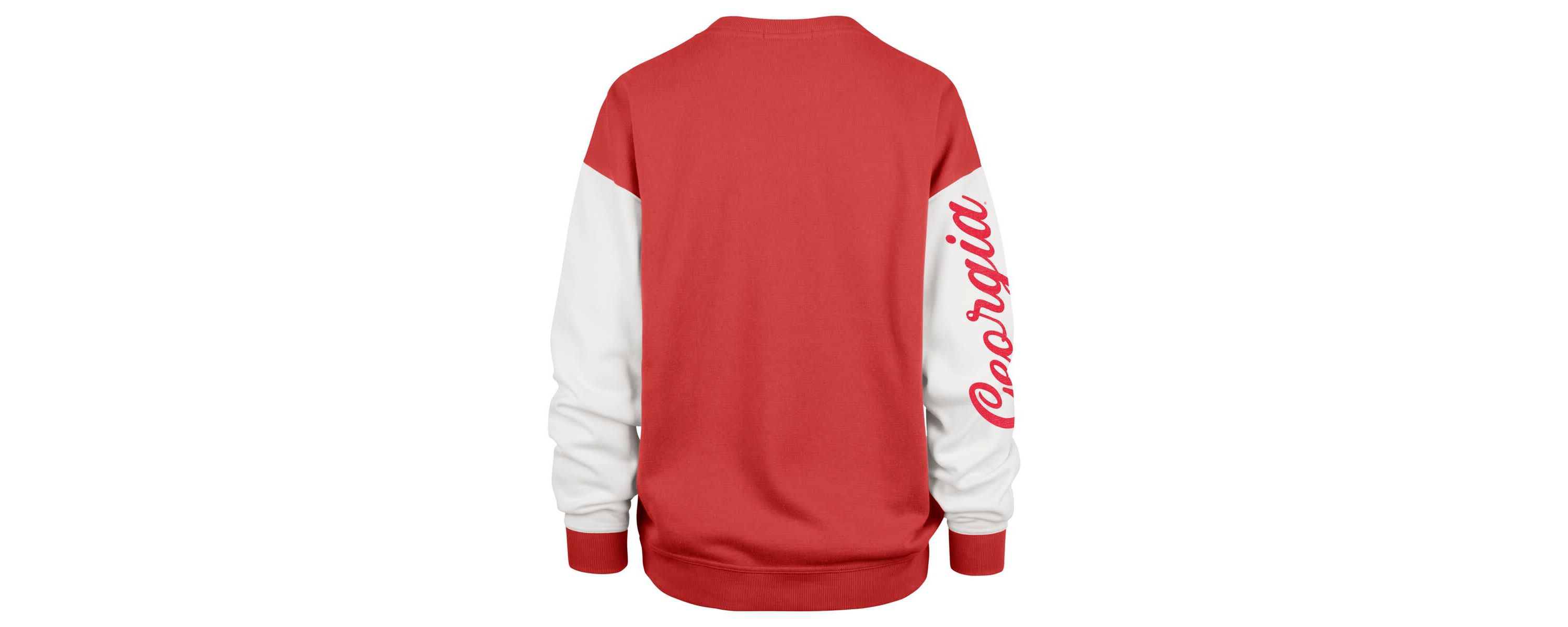 NCAA Georgia Bulldogs Double Header Rise Andie Pullover Sweatshirt