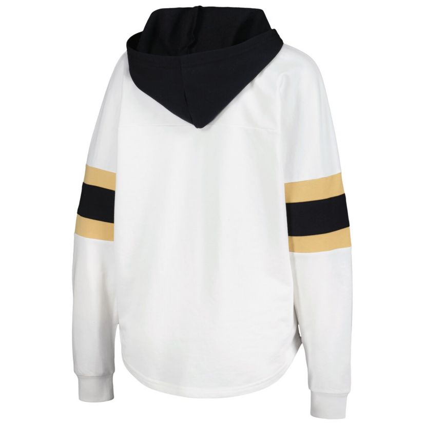 NHL Vegas Golden Knights Goal Zone Long Sleeve Lace-Up Hoodie T-Shirt