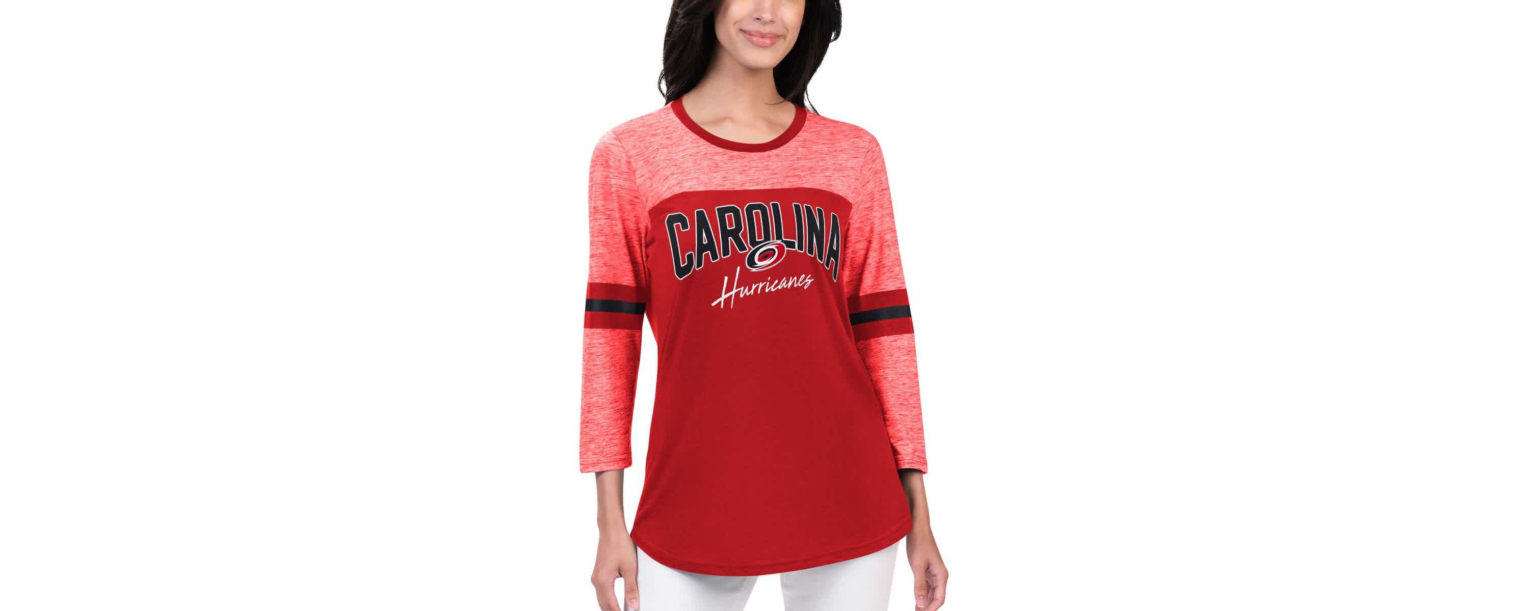 NHL Carolina Hurricanes Play 3/4-Sleeve T-Shirt