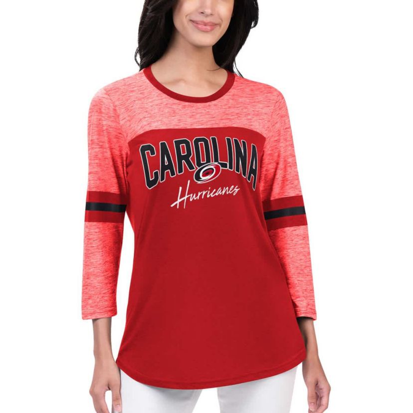 NHL Carolina Hurricanes Play 3/4-Sleeve T-Shirt