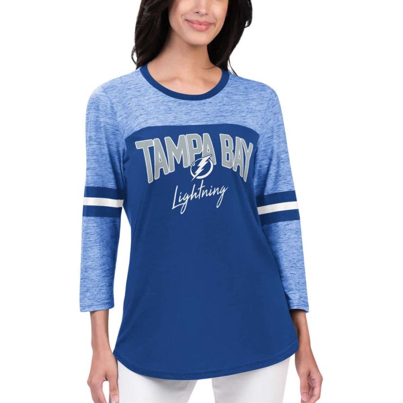 NHL Tampa Bay Lightning Play 3/4-Sleeve T-Shirt