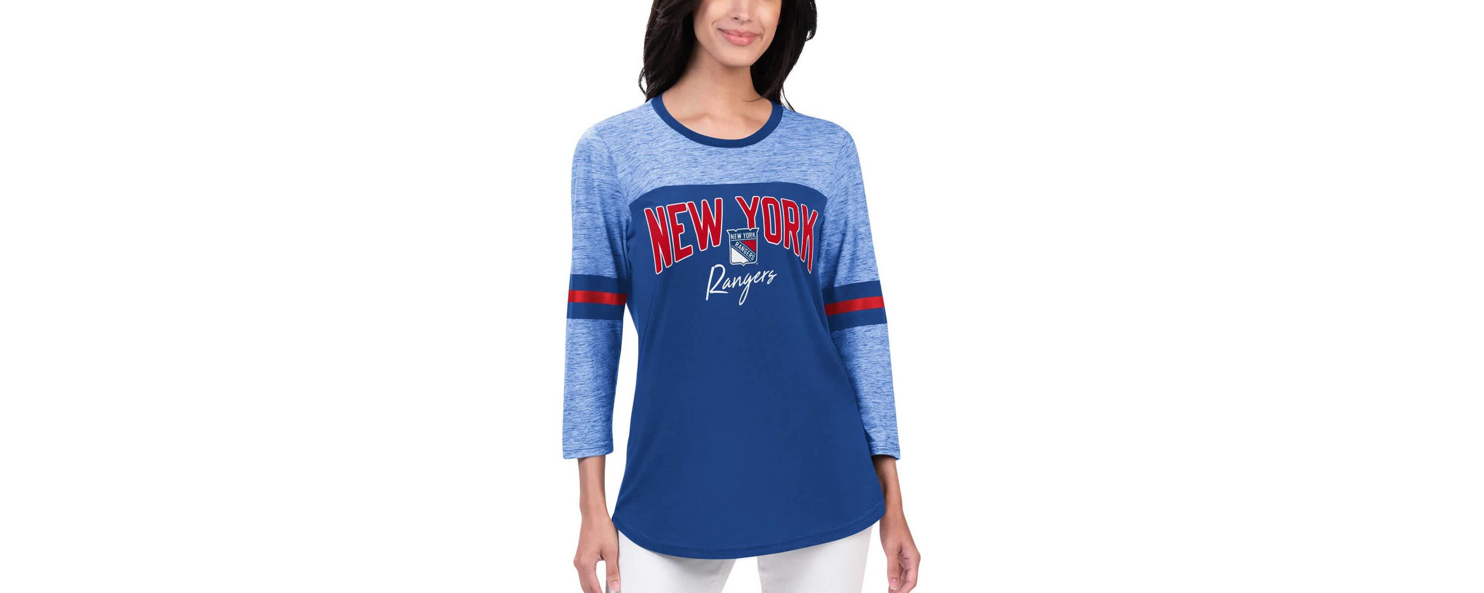 NHL New York Rangers Play 3/4-Sleeve T-Shirt