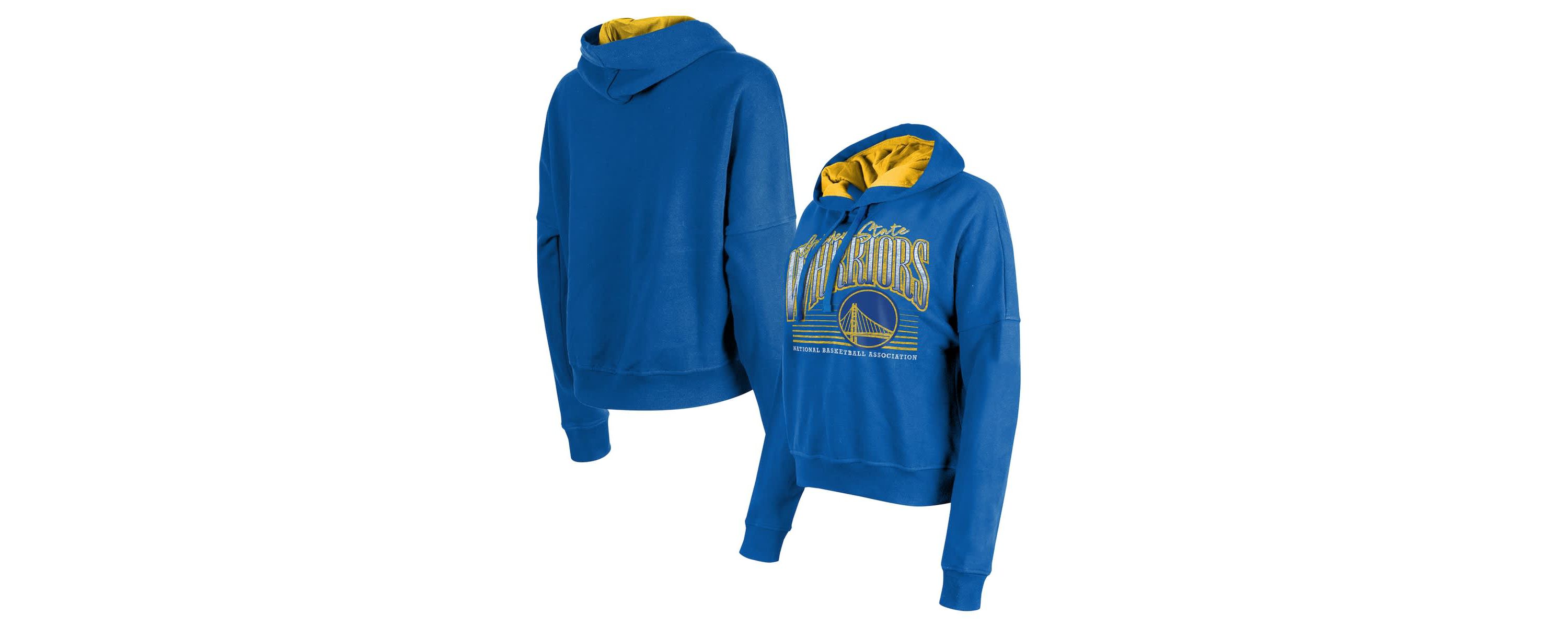 NBA Golden State Warriors Boxy Pullover Hoodie
