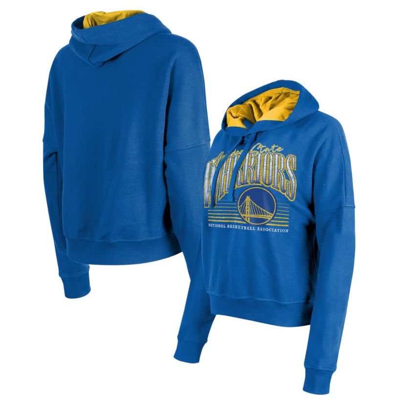 NBA Golden State Warriors Boxy Pullover Hoodie