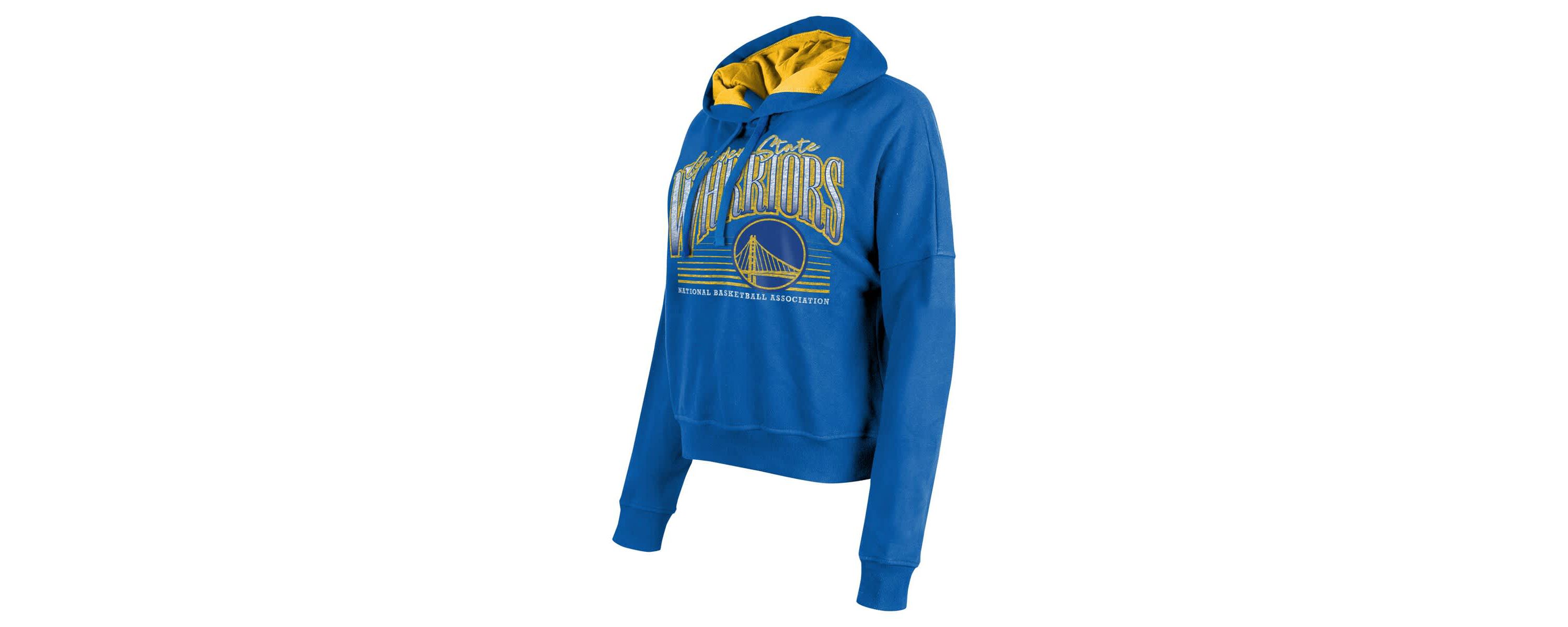 NBA Golden State Warriors Boxy Pullover Hoodie