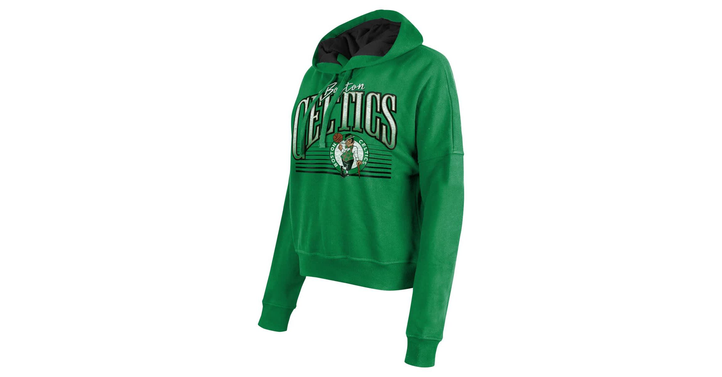 NBA Kelly Boston Celtics Boxy Pullover Hoodie