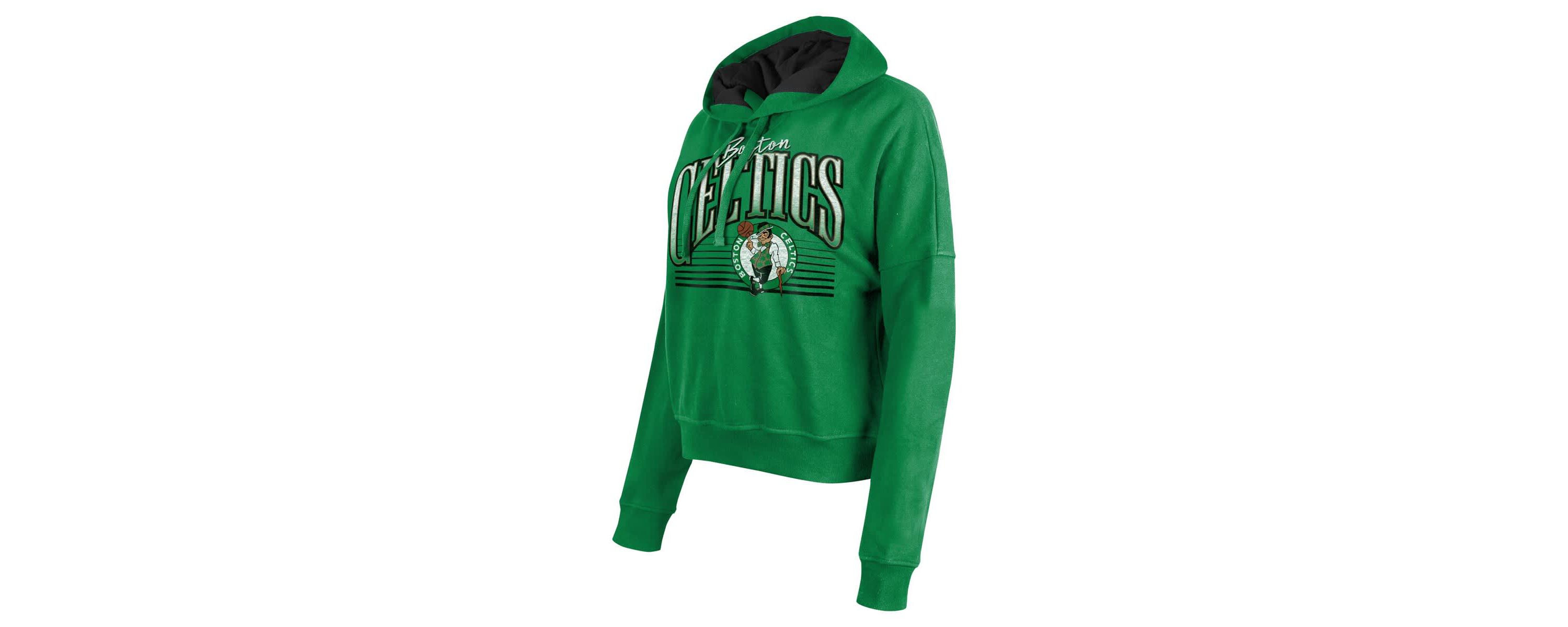 NBA Kelly Boston Celtics Boxy Pullover Hoodie