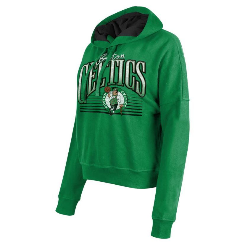 NBA Kelly Boston Celtics Boxy Pullover Hoodie