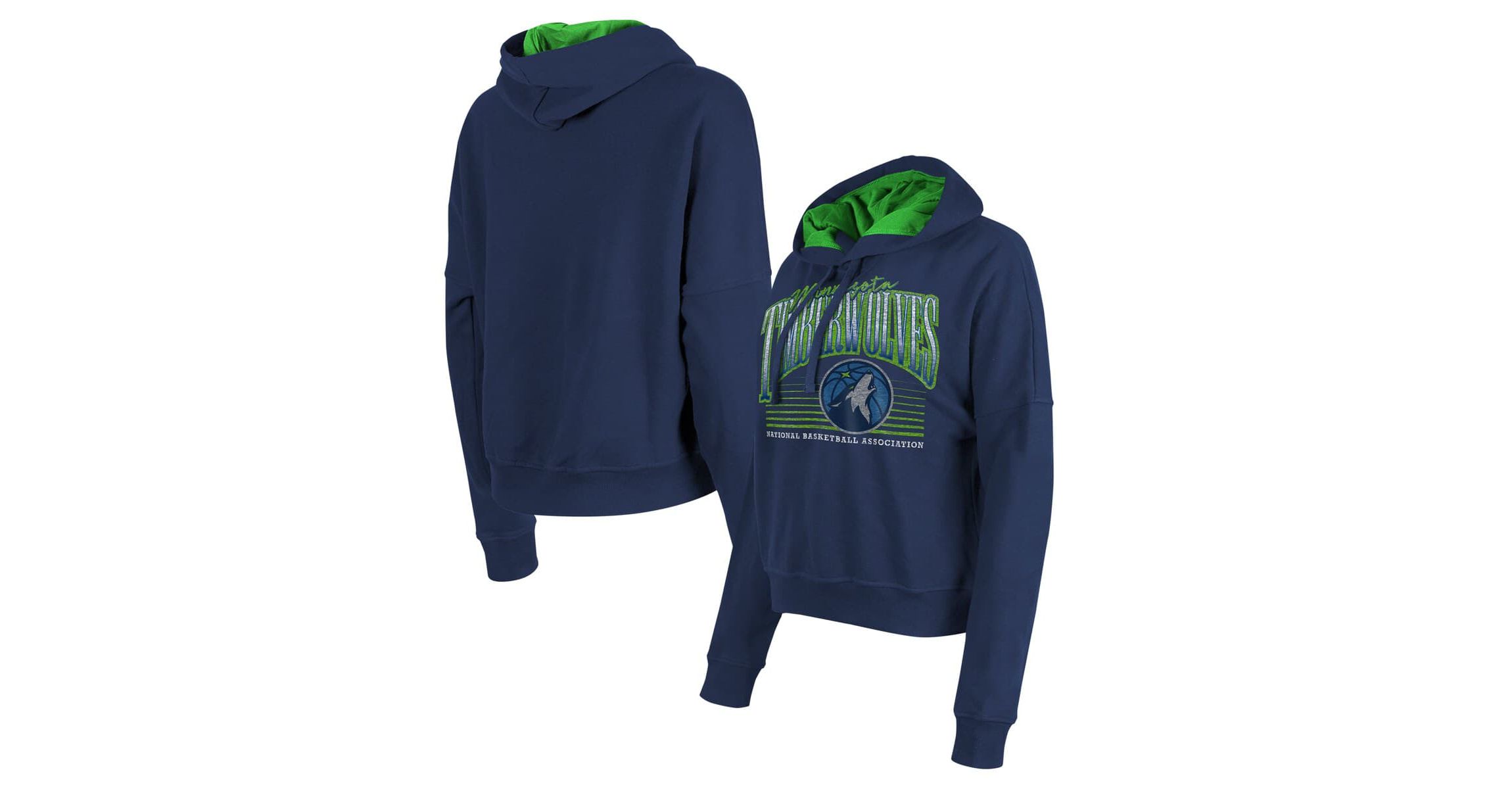 NBA Minnesota Timberwolves Boxy Pullover Hoodie
