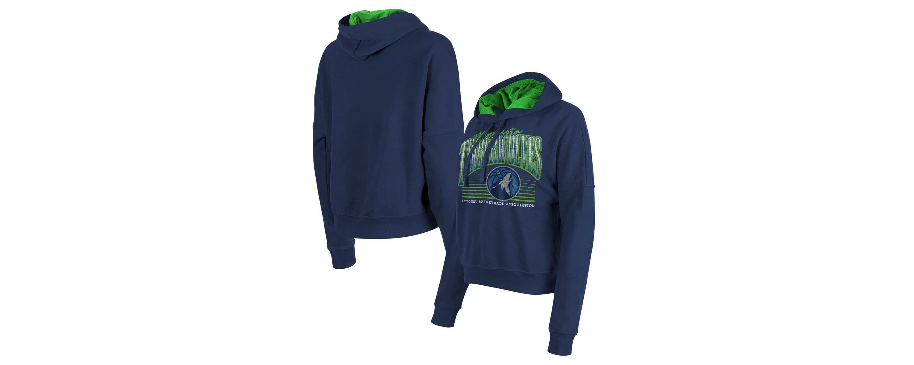 NBA Minnesota Timberwolves Boxy Pullover Hoodie