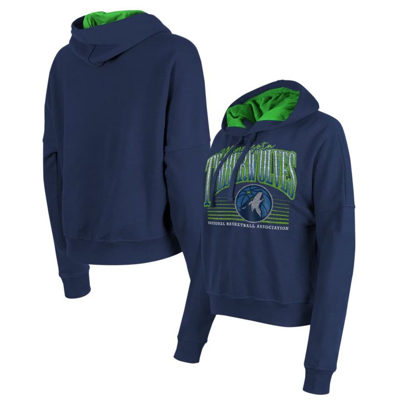 NBA Minnesota Timberwolves Boxy Pullover Hoodie