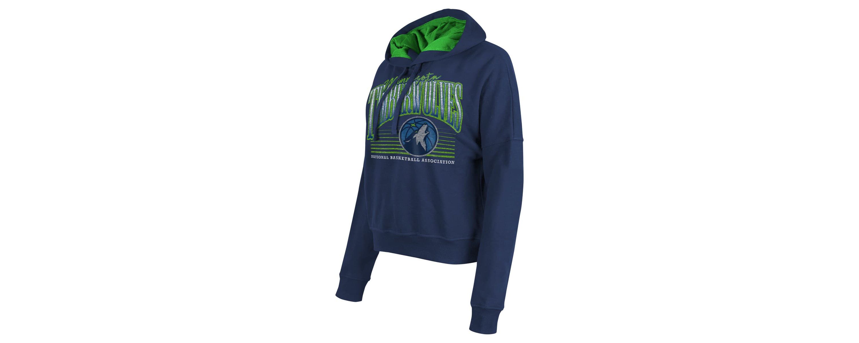 NBA Minnesota Timberwolves Boxy Pullover Hoodie