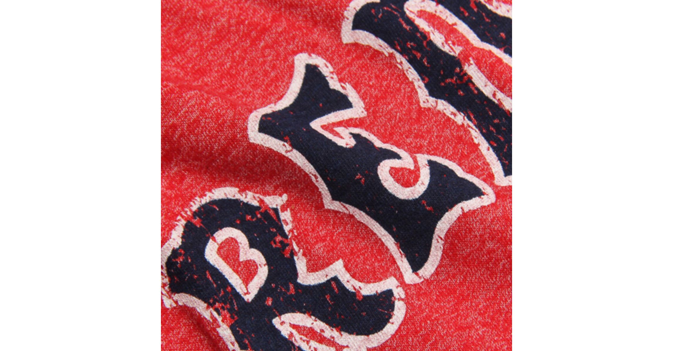 Boston Red Sox MLB David Ortiz Boston Sox Name & Number Tri-Blend Three-Quarter Length Raglan T-Shirt