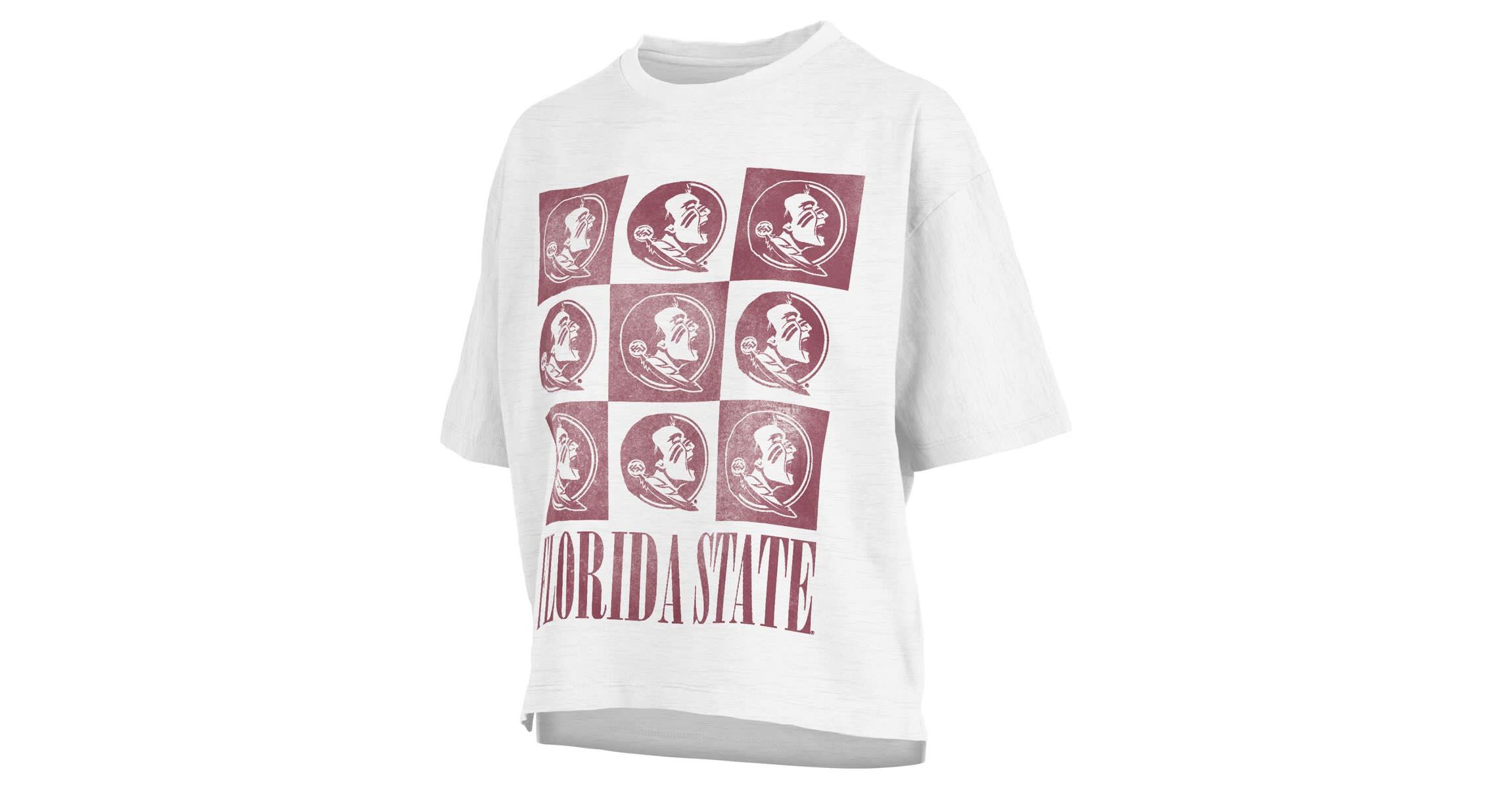 NCAA Florida State Seminoles Motley Crew Andy Waist Length Oversized T-Shirt