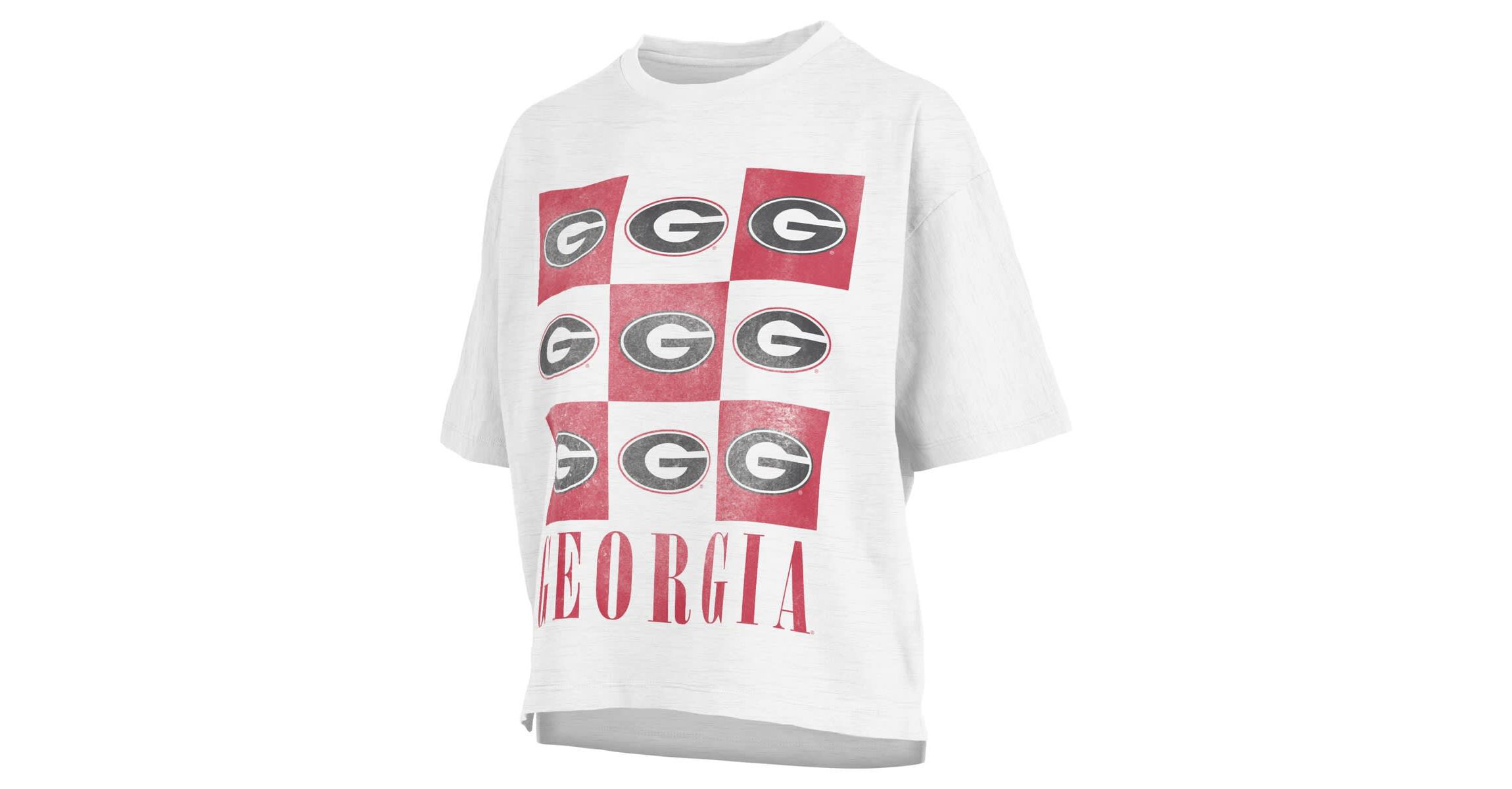 NCAA Georgia Bulldogs Motley Crew Andy Waist Length Oversized T-Shirt
