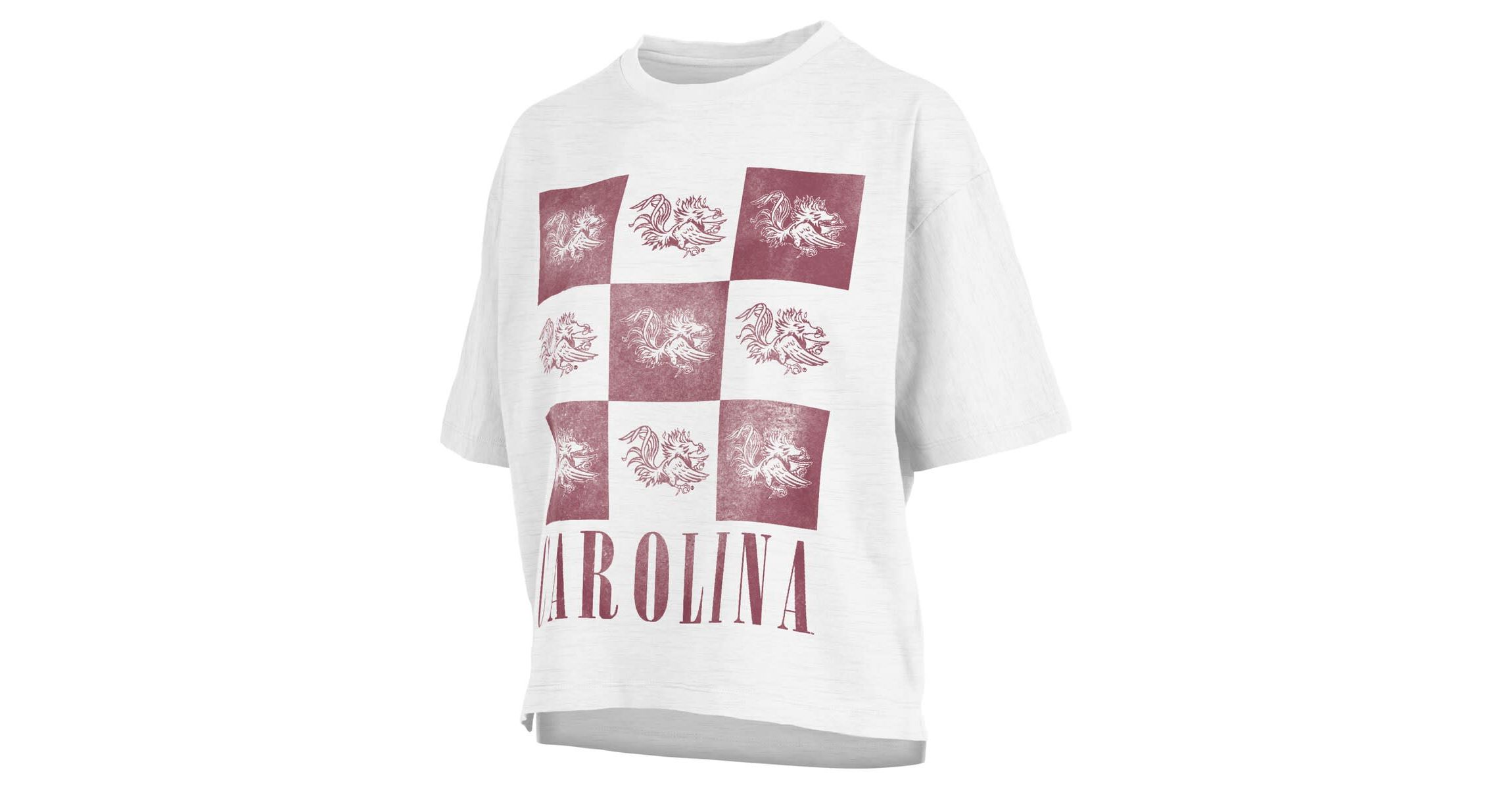 NCAA South Carolina Gamecocks Motley Crew Andy Waist Length Oversized T-Shirt