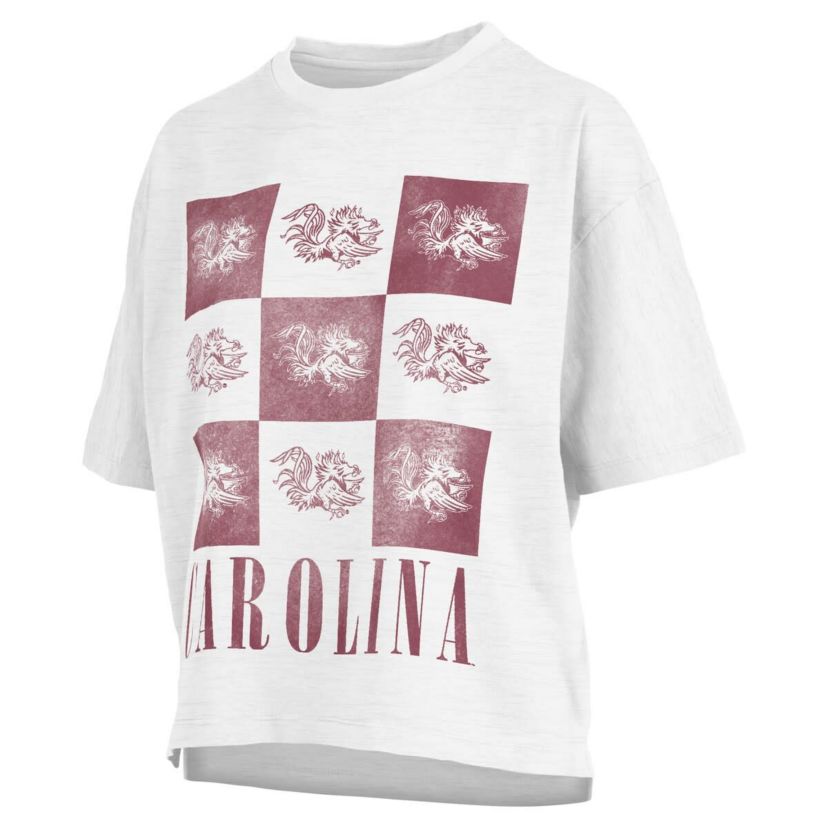 NCAA South Carolina Gamecocks Motley Crew Andy Waist Length Oversized T-Shirt