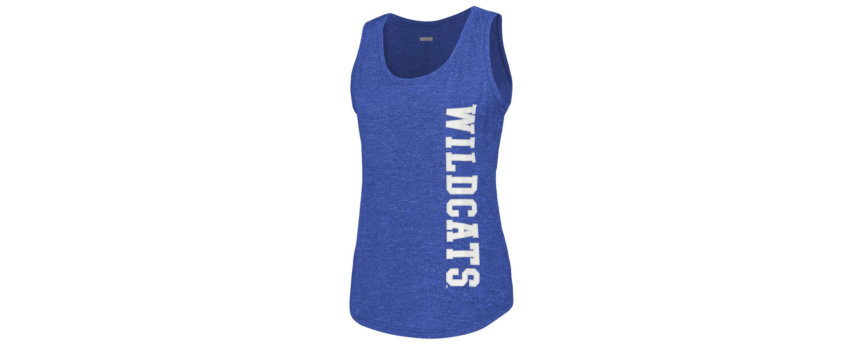 NCAA Kentucky Wildcats Cades Cape Omni-Wick Tri-Blend Tank Top