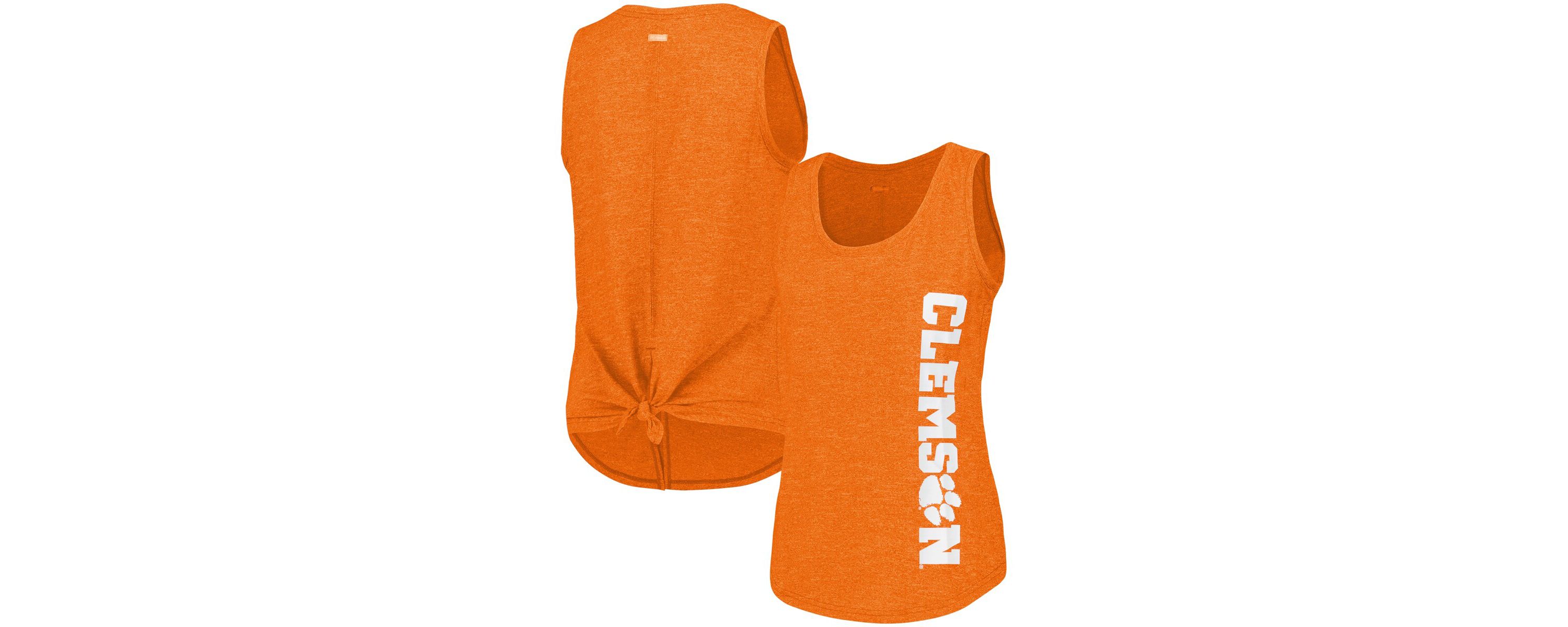 NCAA Clemson Tigers Cades Cape Omni-Wick Tri-Blend Tank Top