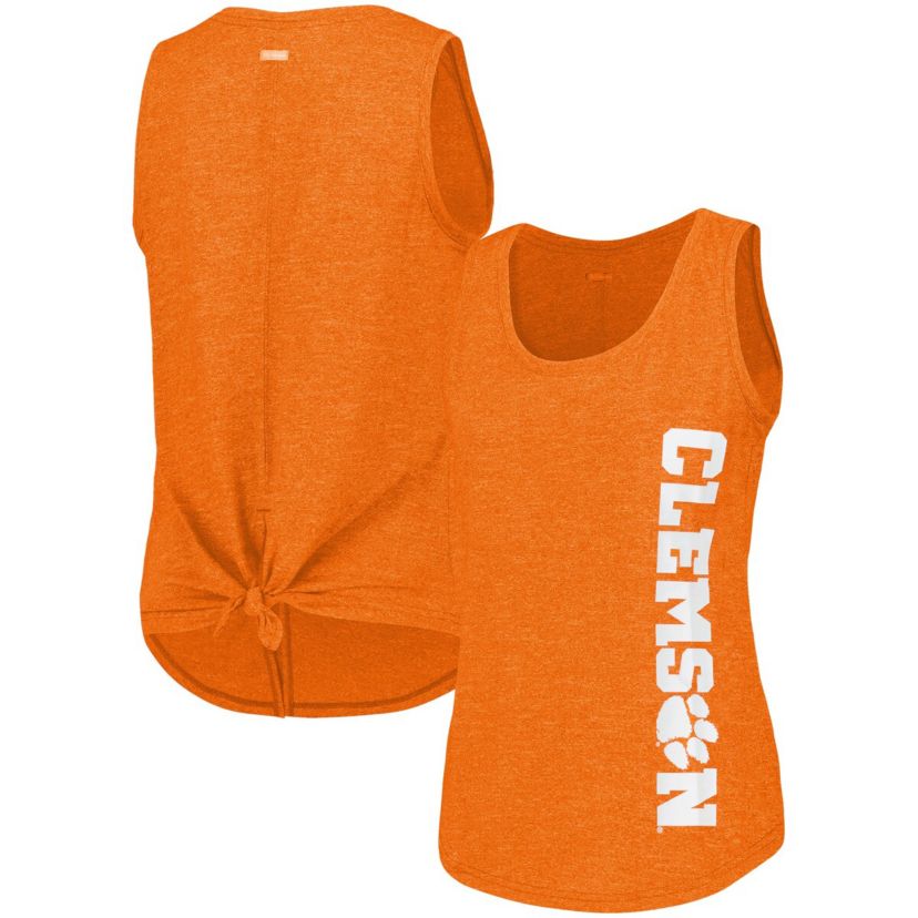 NCAA Clemson Tigers Cades Cape Omni-Wick Tri-Blend Tank Top