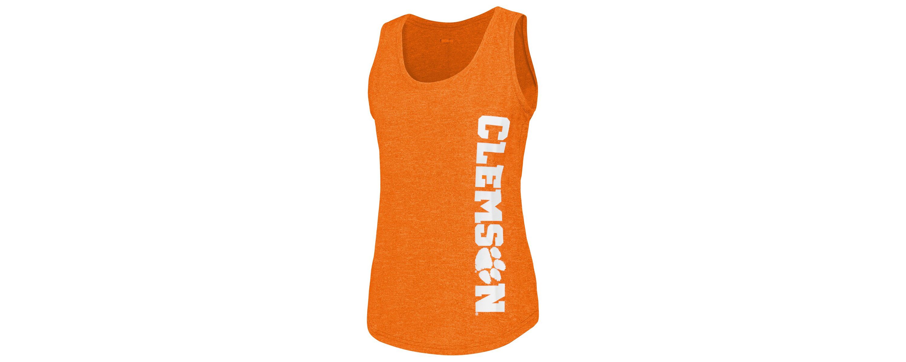 NCAA Clemson Tigers Cades Cape Omni-Wick Tri-Blend Tank Top