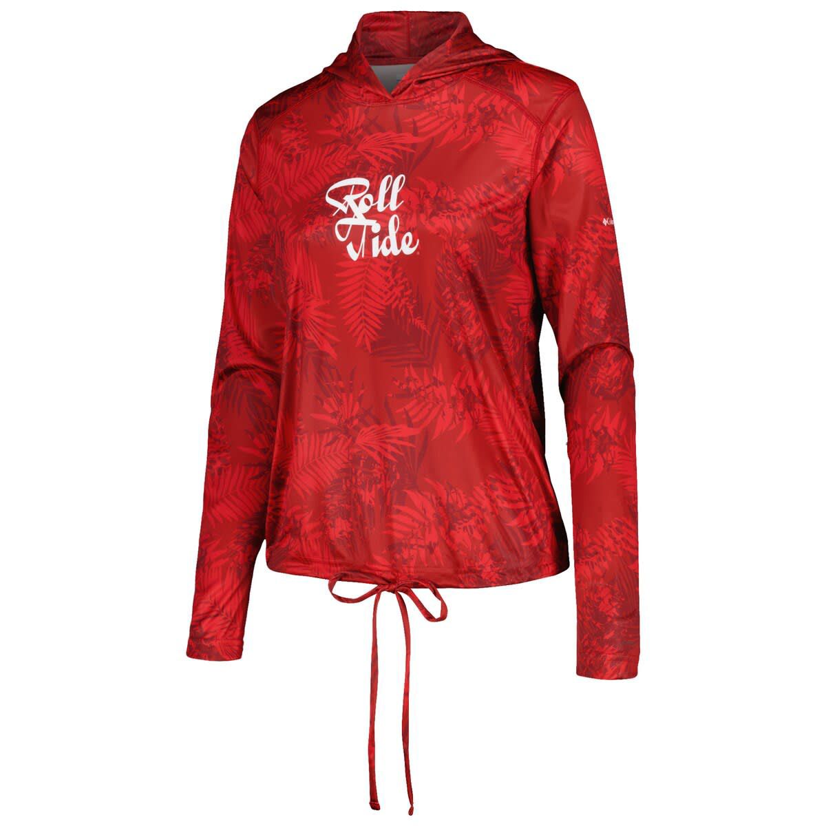 Alabama Crimson Tide NCAA Alabama Tide Summerdry Printed Long Sleeve Hoodie T-Shirt