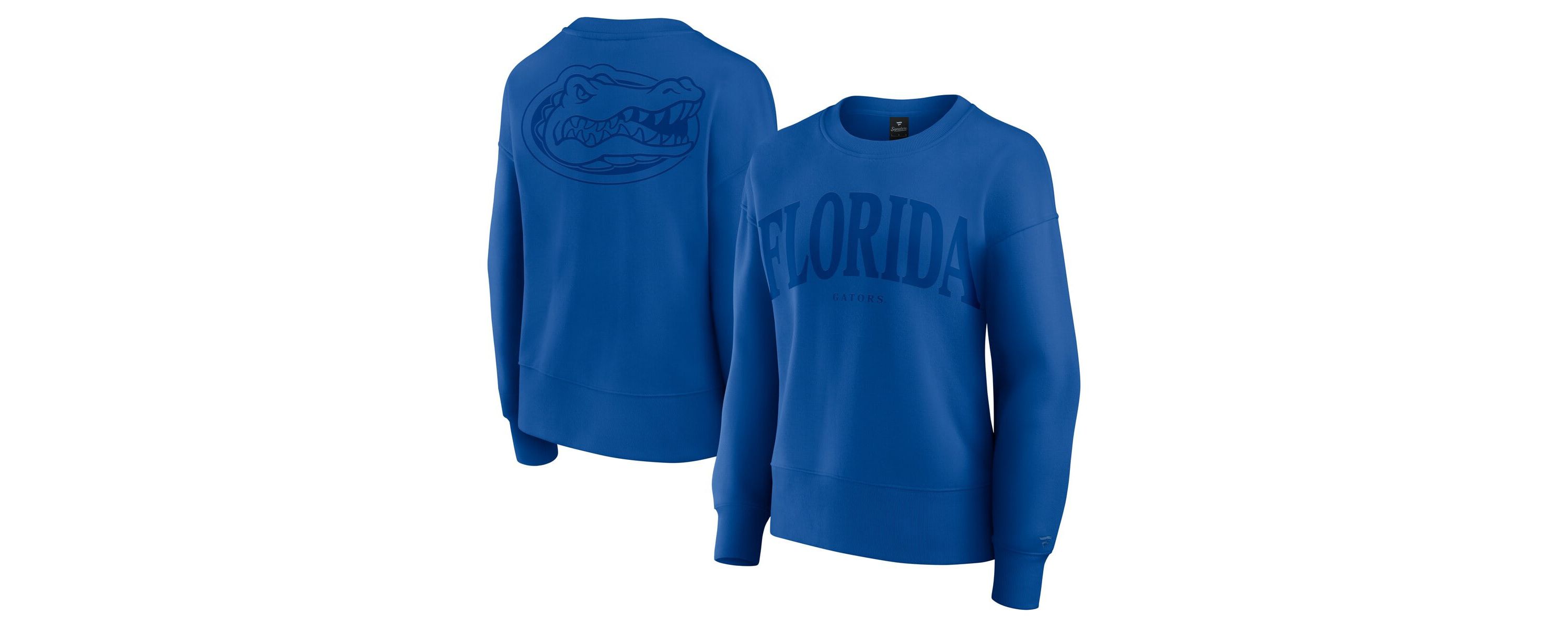 NCAA Fanatics Florida Gators Supersoft Flow Fleece Pullover Sweatshirt
