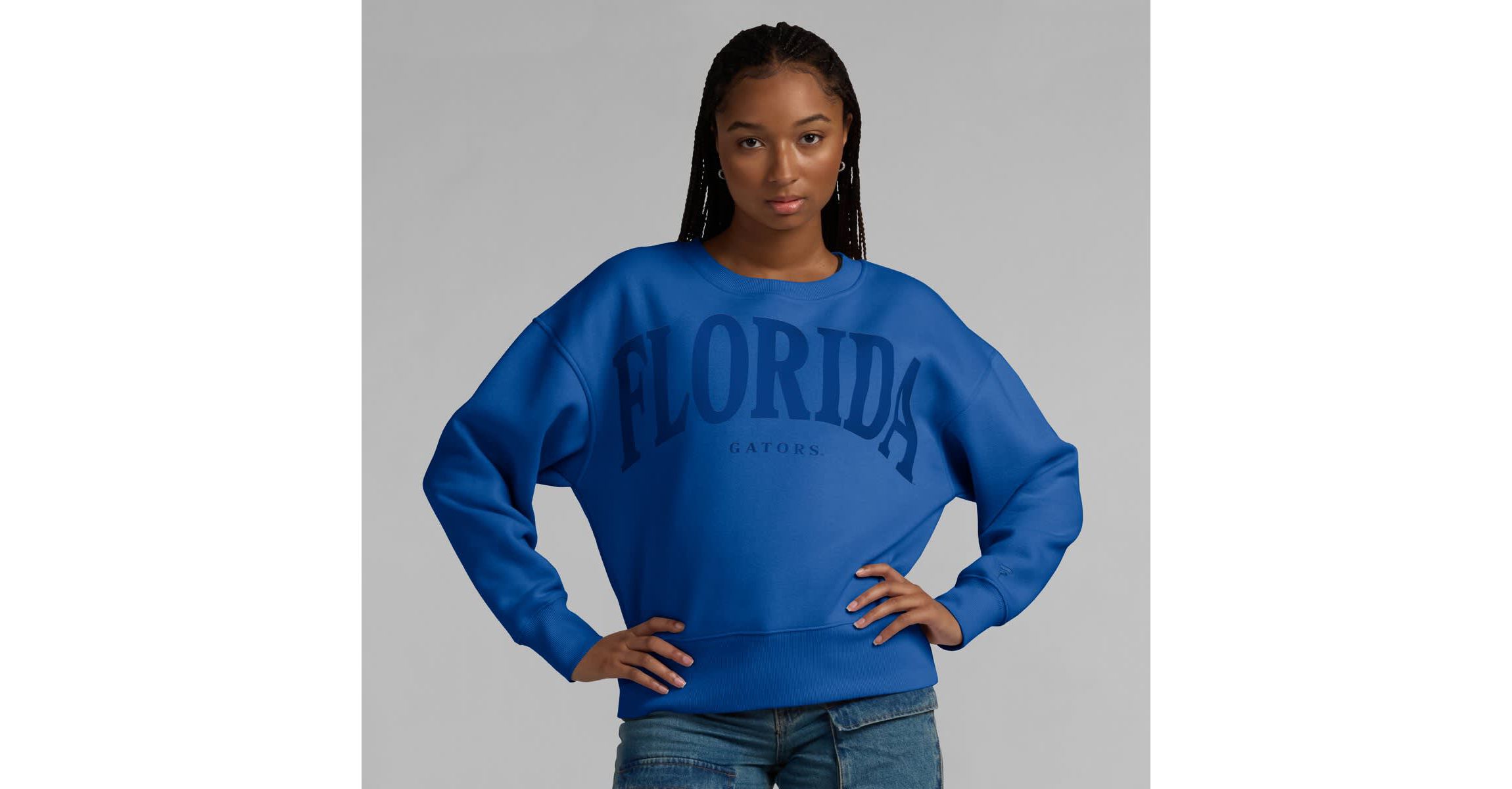NCAA Fanatics Florida Gators Supersoft Flow Fleece Pullover Sweatshirt