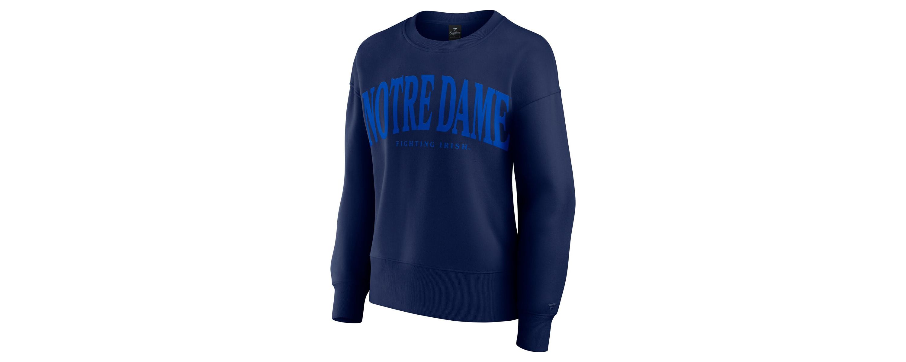 NCAA Fanatics Notre Dame Fighting Irish Supersoft Flow Fleece Pullover Sweatshirt