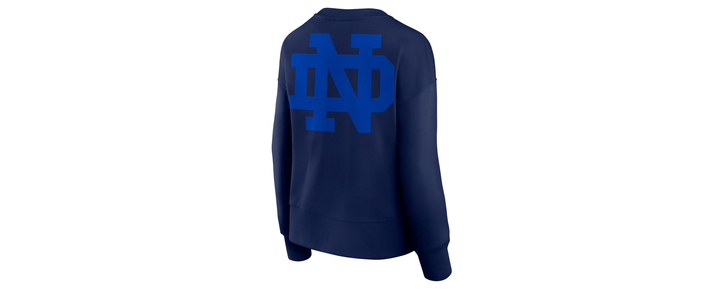 NCAA Fanatics Notre Dame Fighting Irish Supersoft Flow Fleece Pullover Sweatshirt