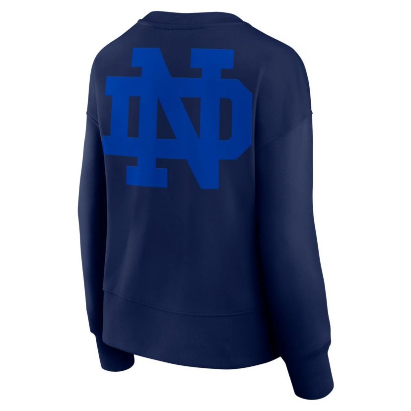 NCAA Fanatics Notre Dame Fighting Irish Supersoft Flow Fleece Pullover Sweatshirt