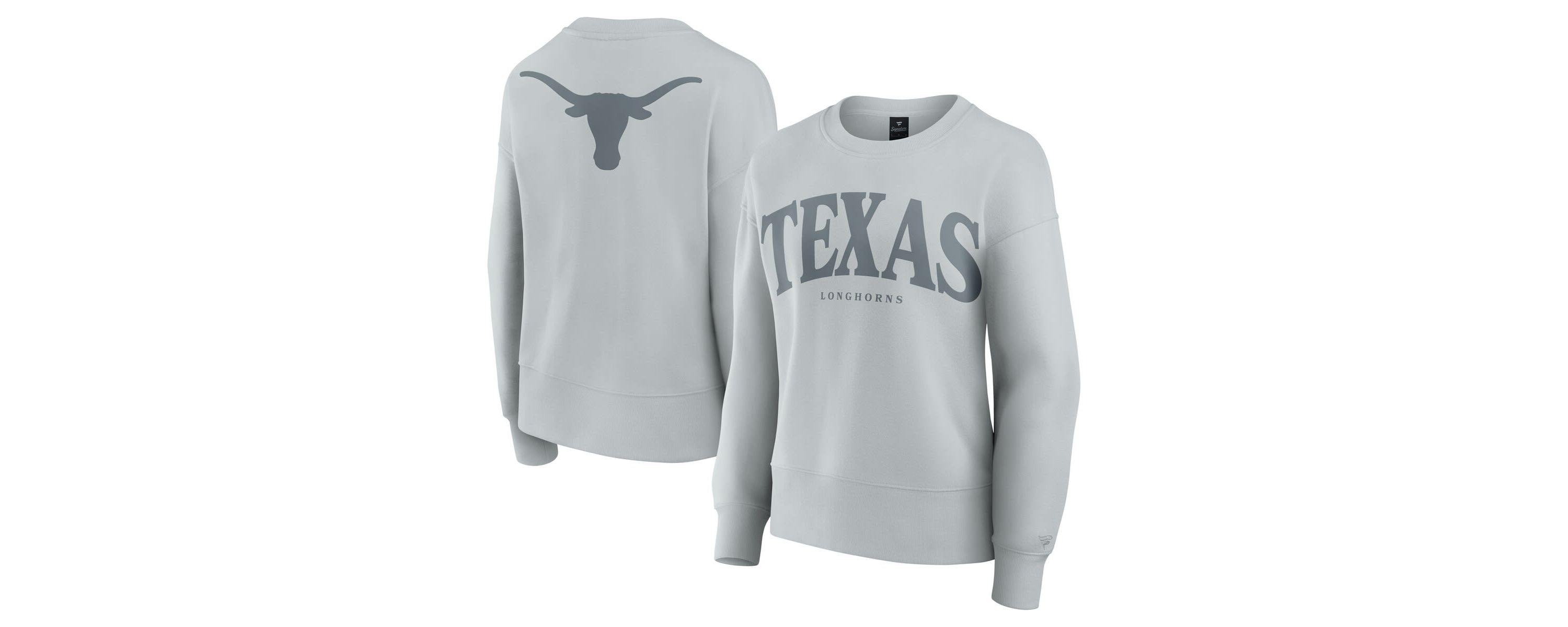 NCAA Fanatics Texas Longhorns Supersoft Flow Fleece Pullover Sweatshirt