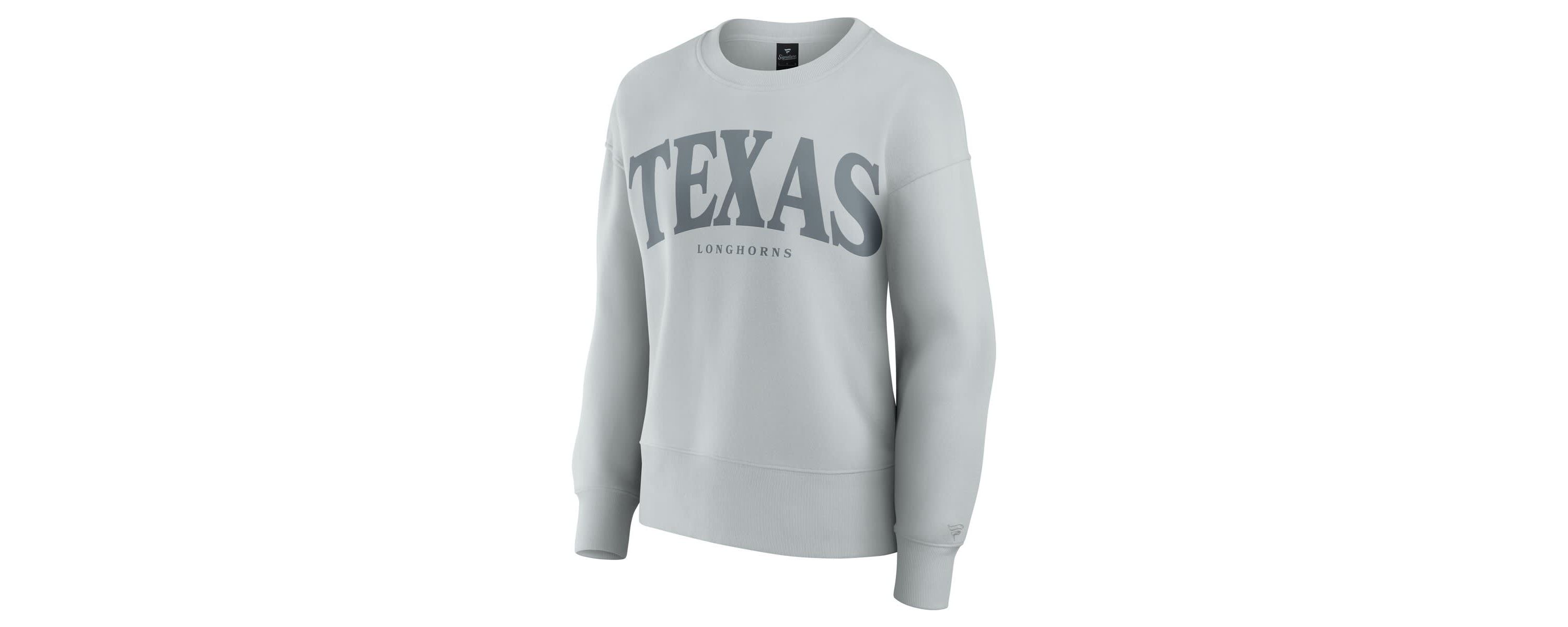 NCAA Fanatics Texas Longhorns Supersoft Flow Fleece Pullover Sweatshirt
