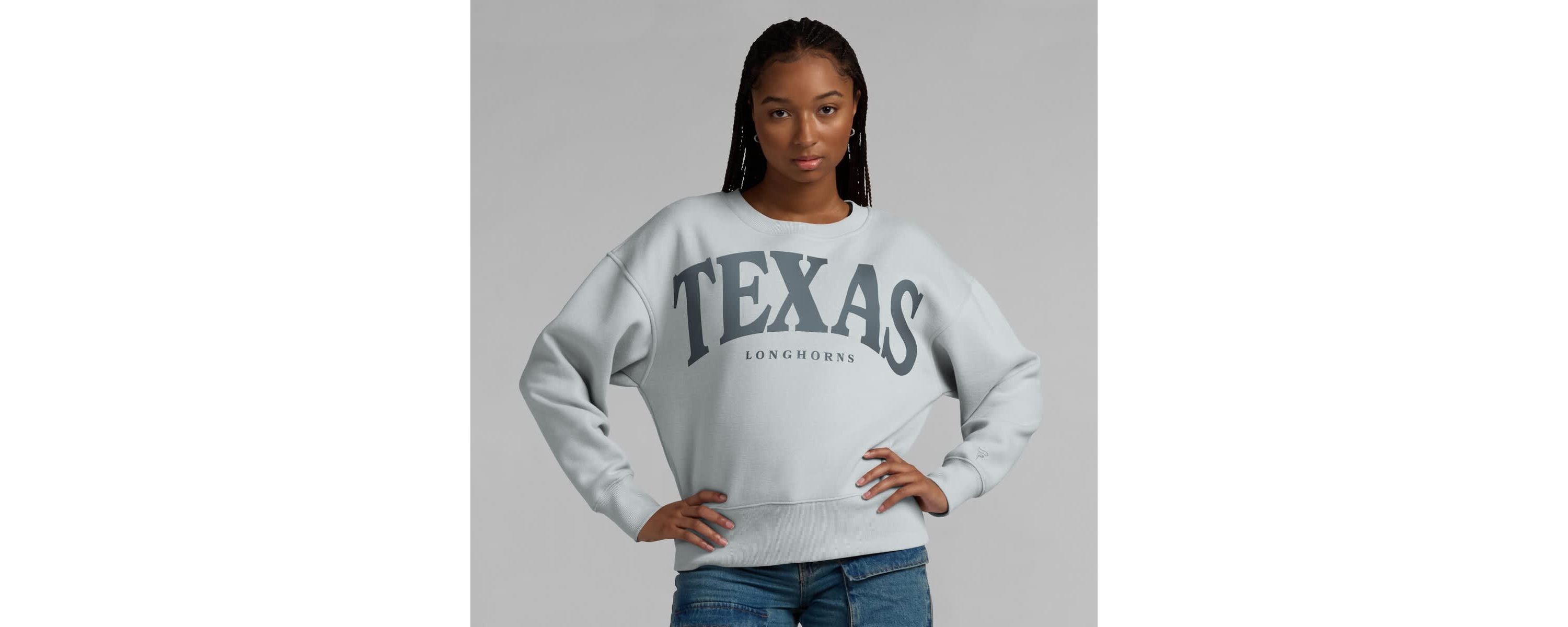 NCAA Fanatics Texas Longhorns Supersoft Flow Fleece Pullover Sweatshirt