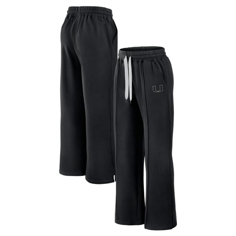 Miami (FL) Hurricanes NCAA Fanatics Miami Hurricanes Prime Supersoft Fleece Flaired Sweatpants