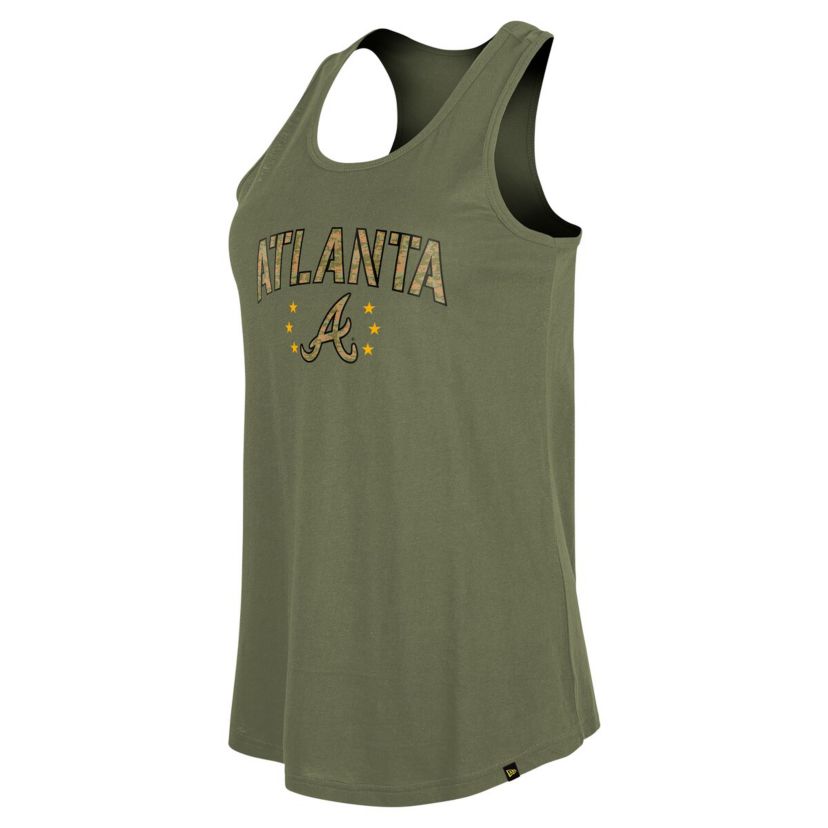 MLB Atlanta Braves Armed Forces Day Tank Top