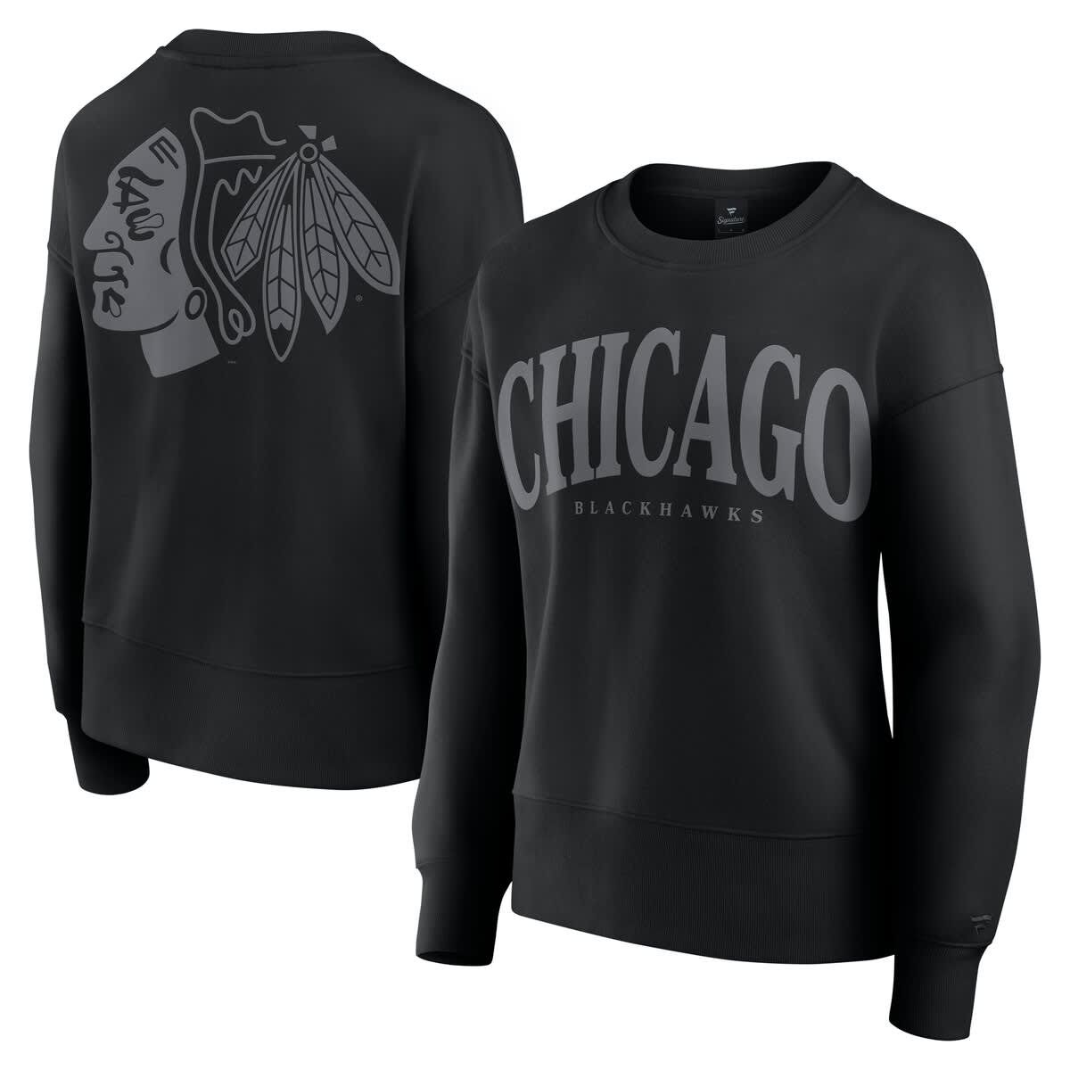 NHL Fanatics Chicago Blackhawks Elements Flow Pullover Sweatshirt