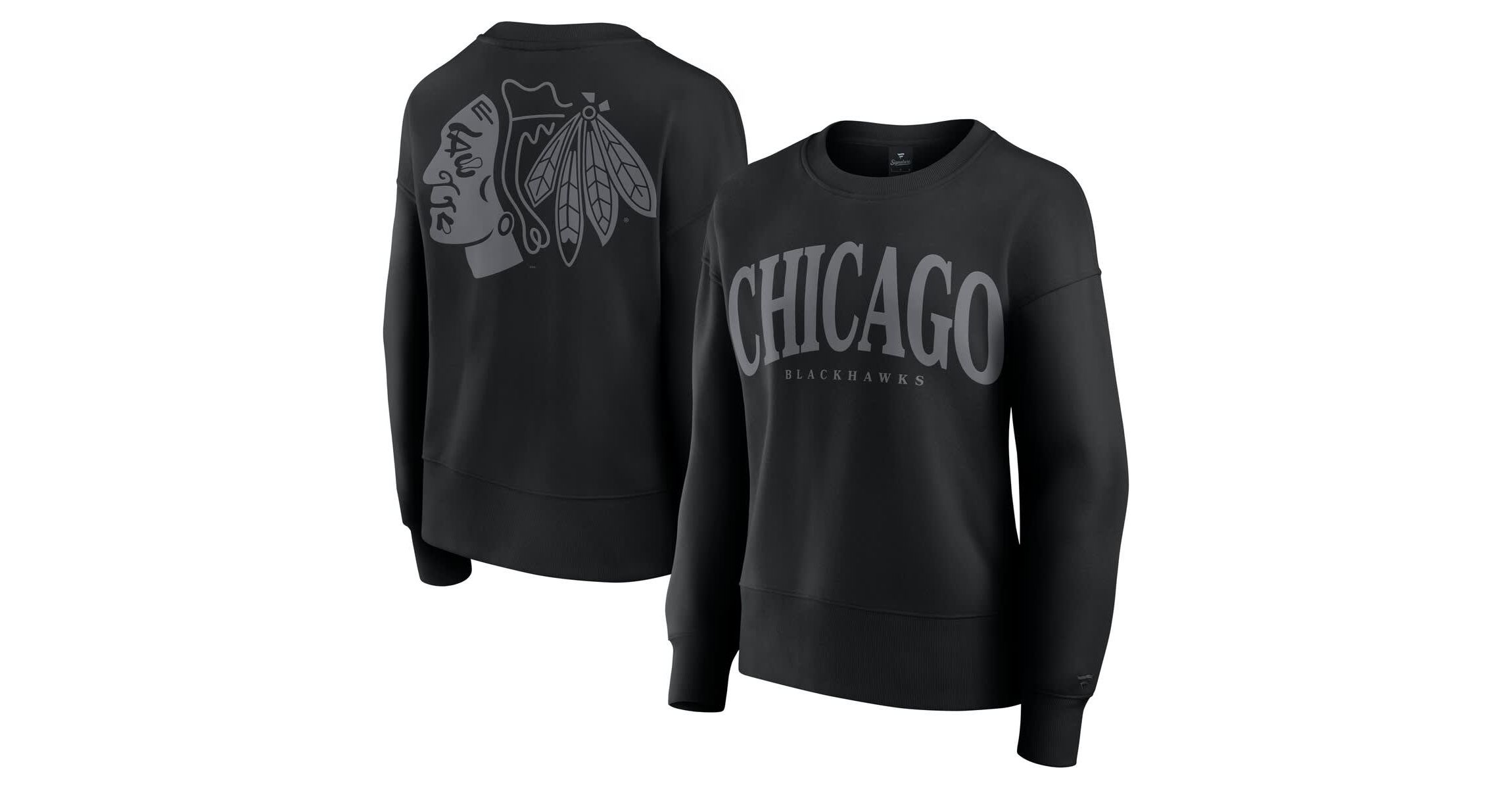 NHL Fanatics Chicago Blackhawks Elements Flow Pullover Sweatshirt