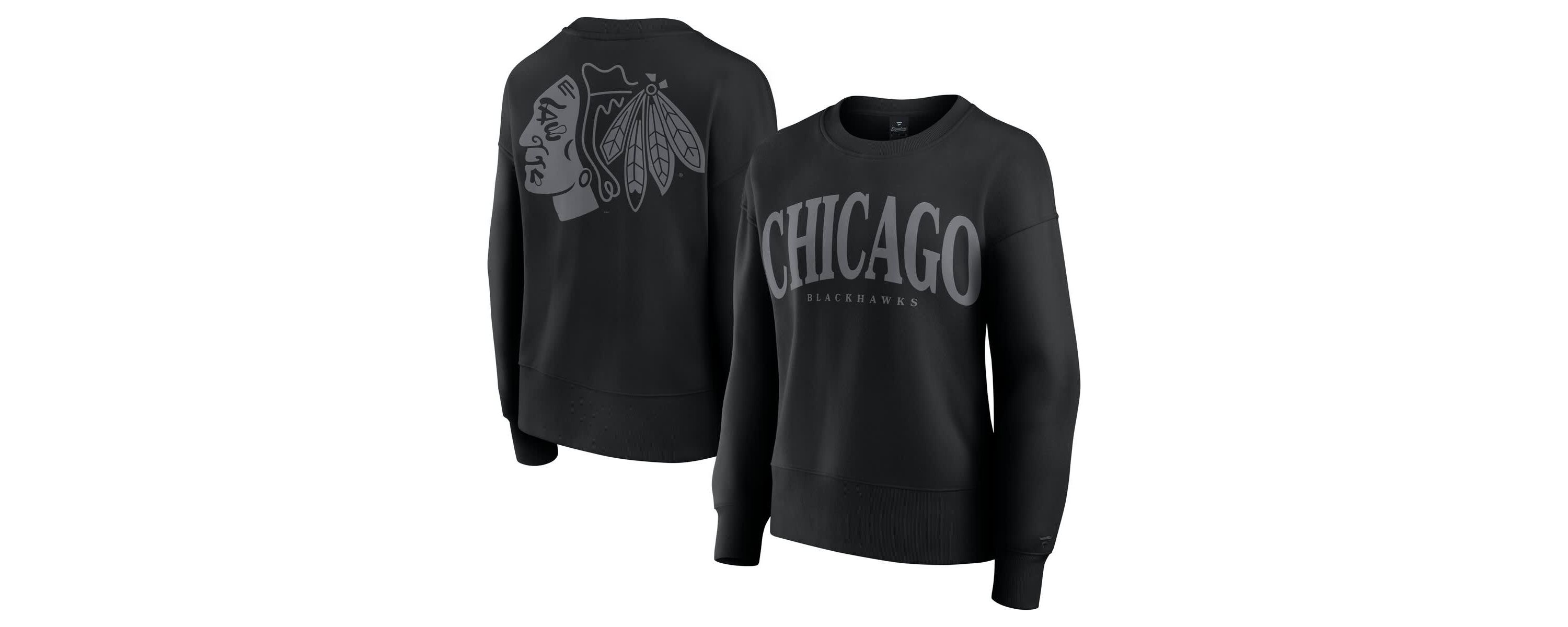 NHL Fanatics Chicago Blackhawks Elements Flow Pullover Sweatshirt
