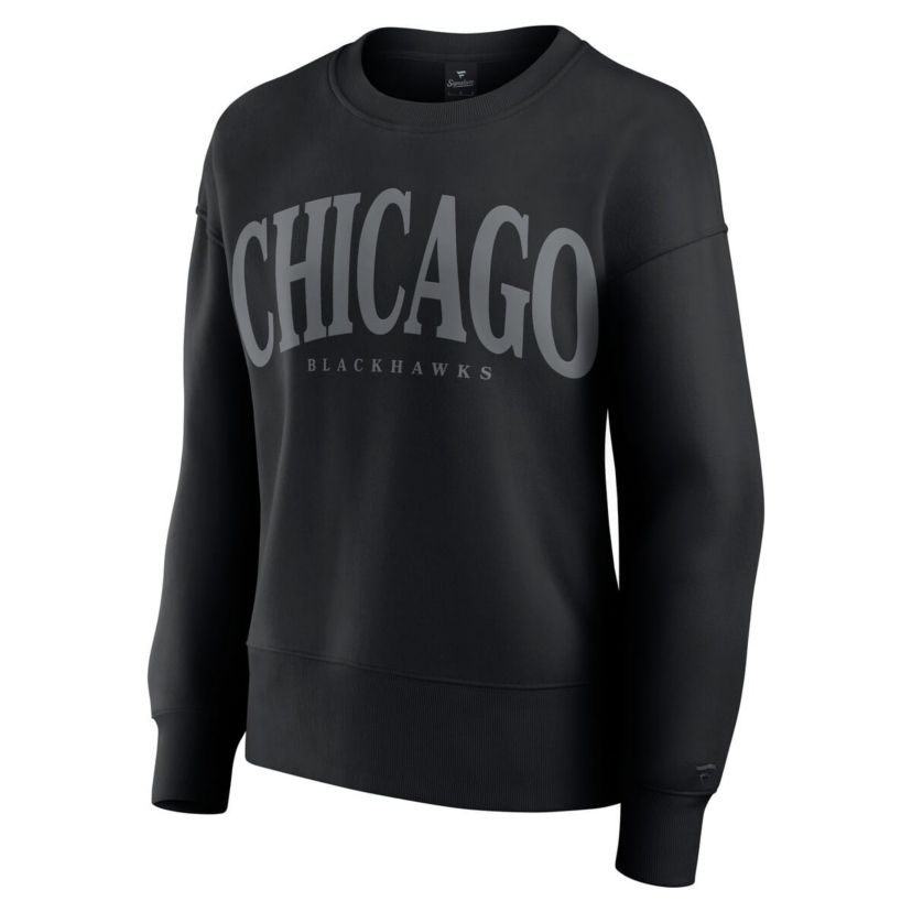 NHL Fanatics Chicago Blackhawks Elements Flow Pullover Sweatshirt