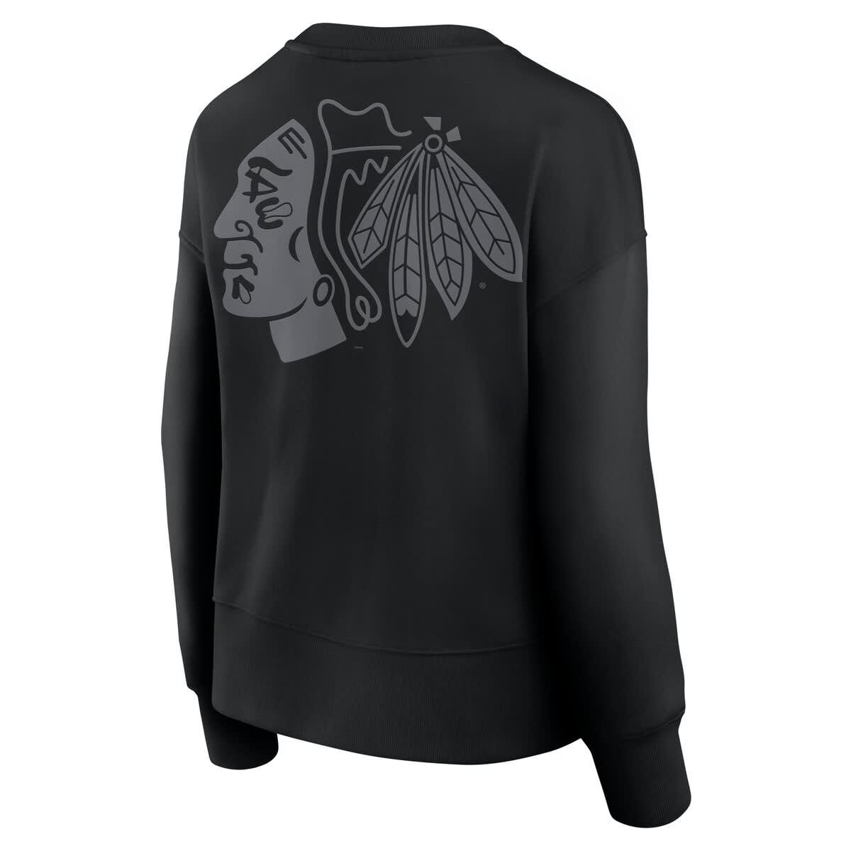 NHL Fanatics Chicago Blackhawks Elements Flow Pullover Sweatshirt