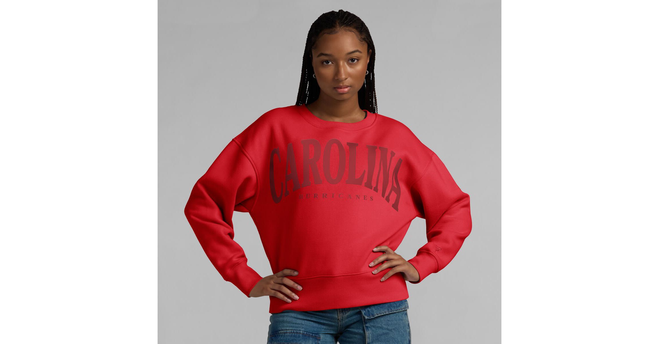 NHL Fanatics Carolina Hurricanes Elements Flow Pullover Sweatshirt