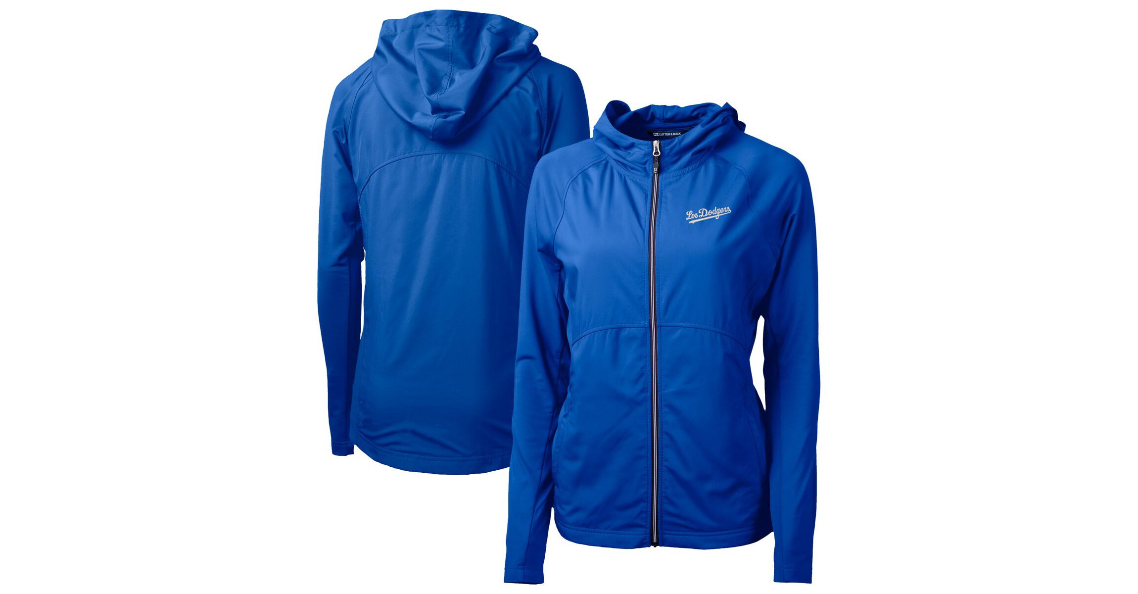MLB Los Angeles Dodgers City Connect Adapt Eco Knit Hybrid Recycled Full-Zip Hoodie