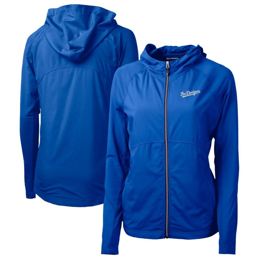 MLB Los Angeles Dodgers City Connect Adapt Eco Knit Hybrid Recycled Full-Zip Hoodie